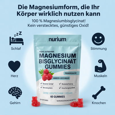 Nurium Magnesium Bisglycinat Gummies
